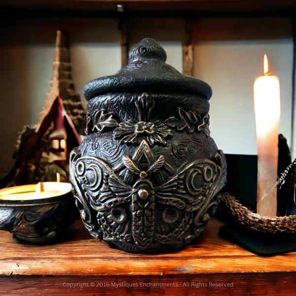 Enchanted Butterfly Witches Jar