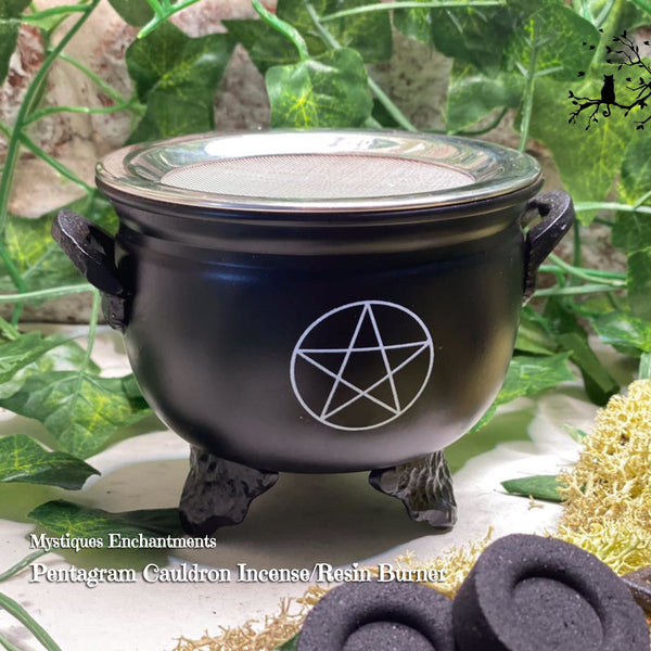 Pentagram Cauldron Incense/Resin Burner