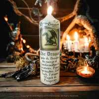 The Dragon Spirit Animal Candle