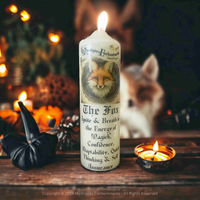 The Fox Spirit Animal Candle