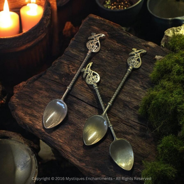 Enchanted Spoons of the Witches Hearth