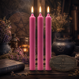 Pink Spell Candle 21cm