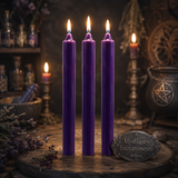 Purple Spell Candles 21cm