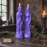 Purple Candle Figure Candles 18cm
