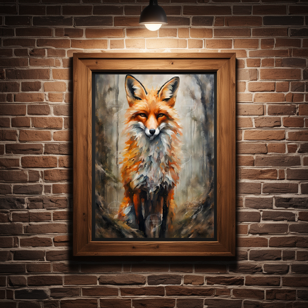 Fox Spirit Animal Art Print