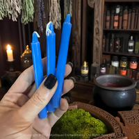 2 x Blue Spell Candles