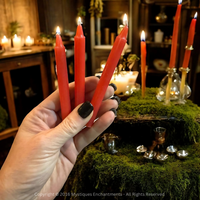 2 x Red Spell Candles