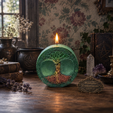 Tree of Life Ritual Candle 8cm