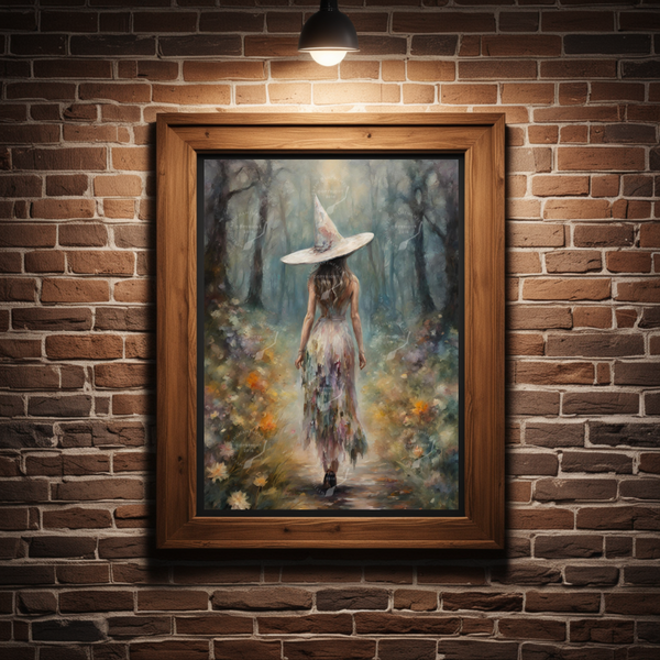 Spring Witch Art Print