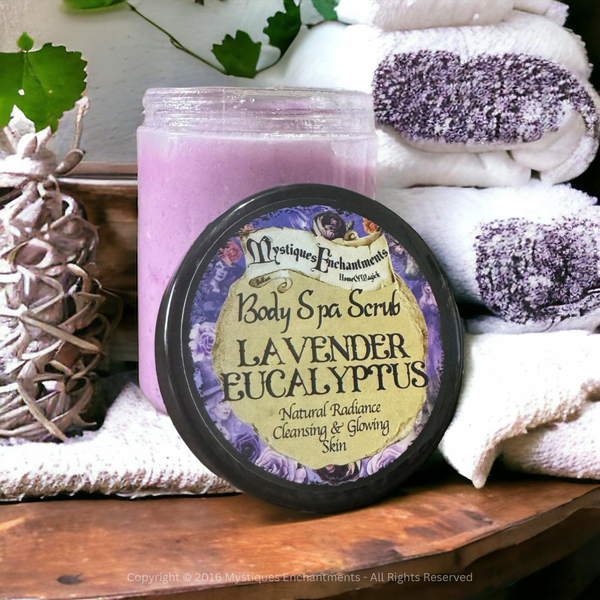 Lavender and Eucalyptus Spa Body Scrub