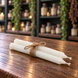 2 x White Spell Candles