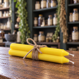 2 x Yellow Spell Candles
