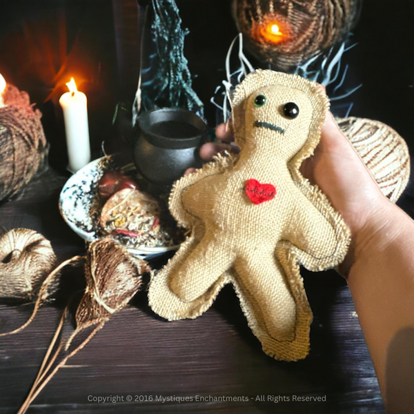 Poppet Worry Doll Voodoo Doll Mystiques Enchantments Home of Holistic Magick Witchcraft Crystals