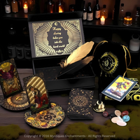 The Olivenorma Gold Foil Tarot Box Set
