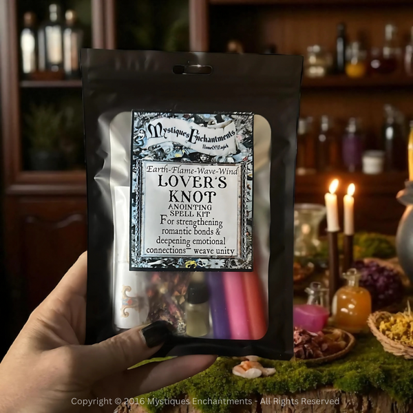 Lovers Knot Anointing Oil Spell Kit