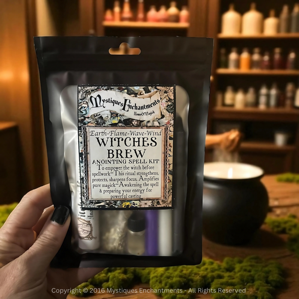 Witches Brew Anointing Oil Spell Kit
