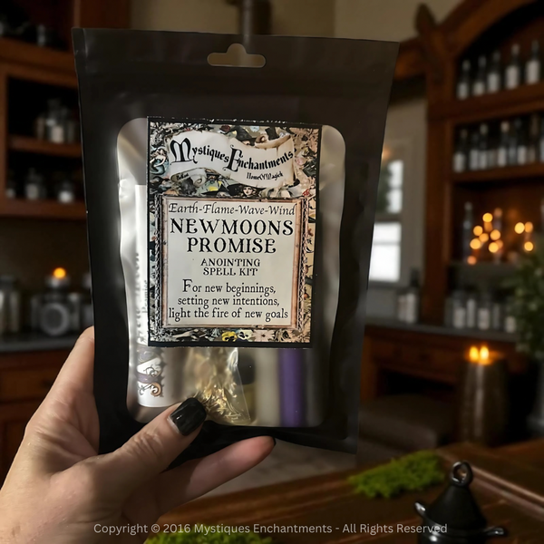 New Moon Promise Anointing Oil Spell Kit