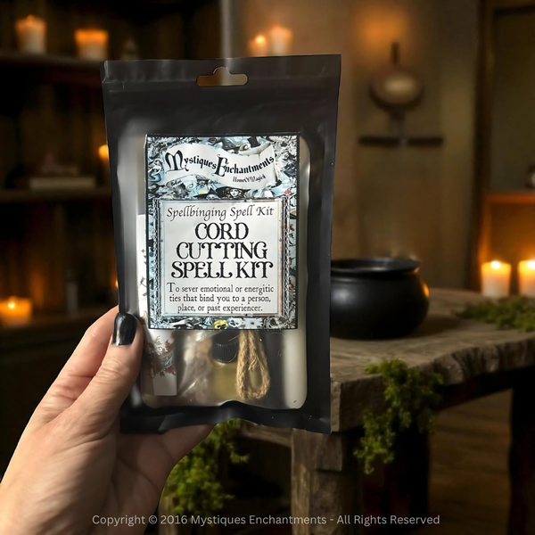 Cord Cutting Anointing Oil Spell Kit