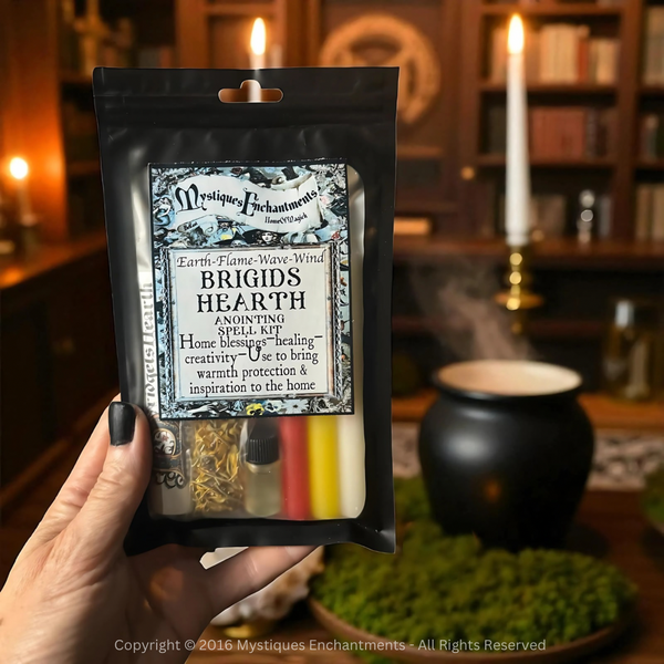 Bridget’s Hearth Anointing Oil Spell Kit