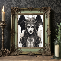 Goddess Lilith Art Print