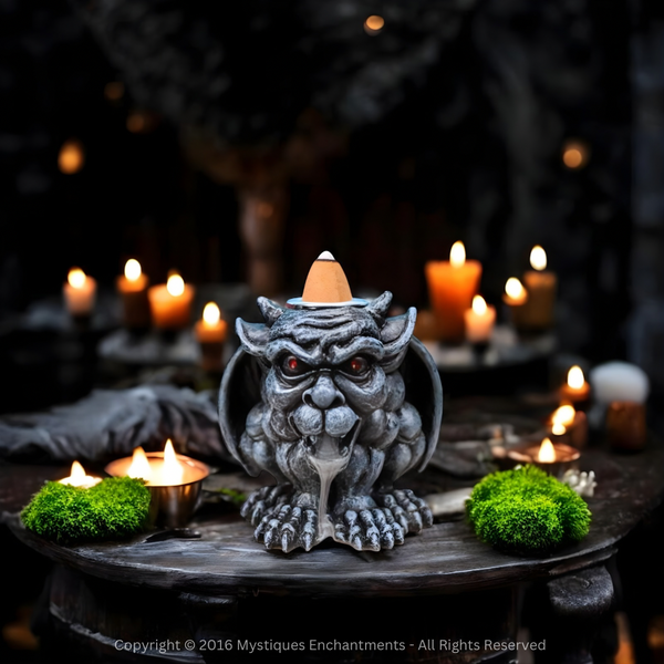 Gargoyle Back Flow Burner