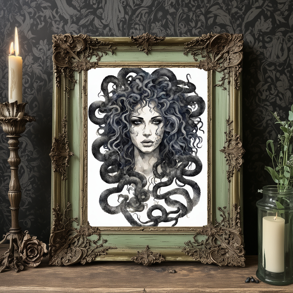 Medusa Art Print