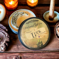 Luck Spell Tin Candle