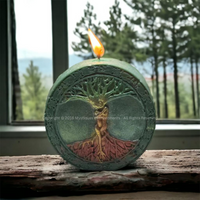 Tree of Life Ritual Candle 8cm