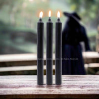 Black Spell Candles 21cm