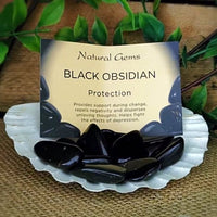 Black Obsidian Crystals