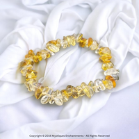 Citrine Crystal Bracelet