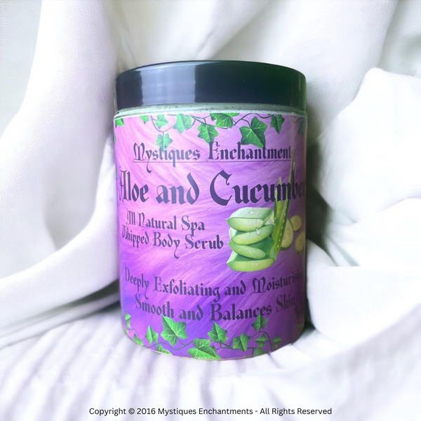 Aloe & Cucumber Whipped Body Scrub 300g