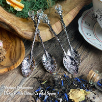 Hedge Witch Ritual Crystal Spoon