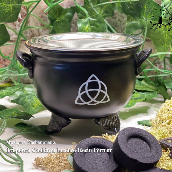 Triquetra Cauldron Incense/Resin Burner