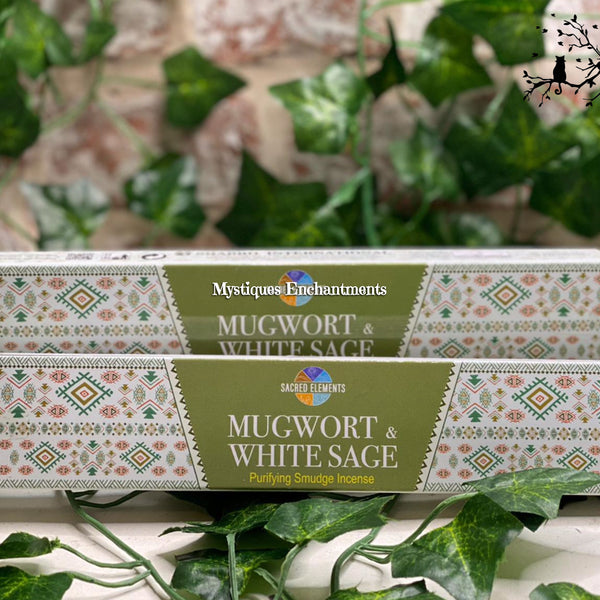 Mugwort & White Sage Incense Sticks