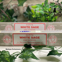 White Sage Incense Sticks - Satya